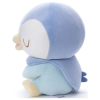 Officiële Pokemon knuffel slapende Piplup Poképeace +/- 30cm Takara tomy